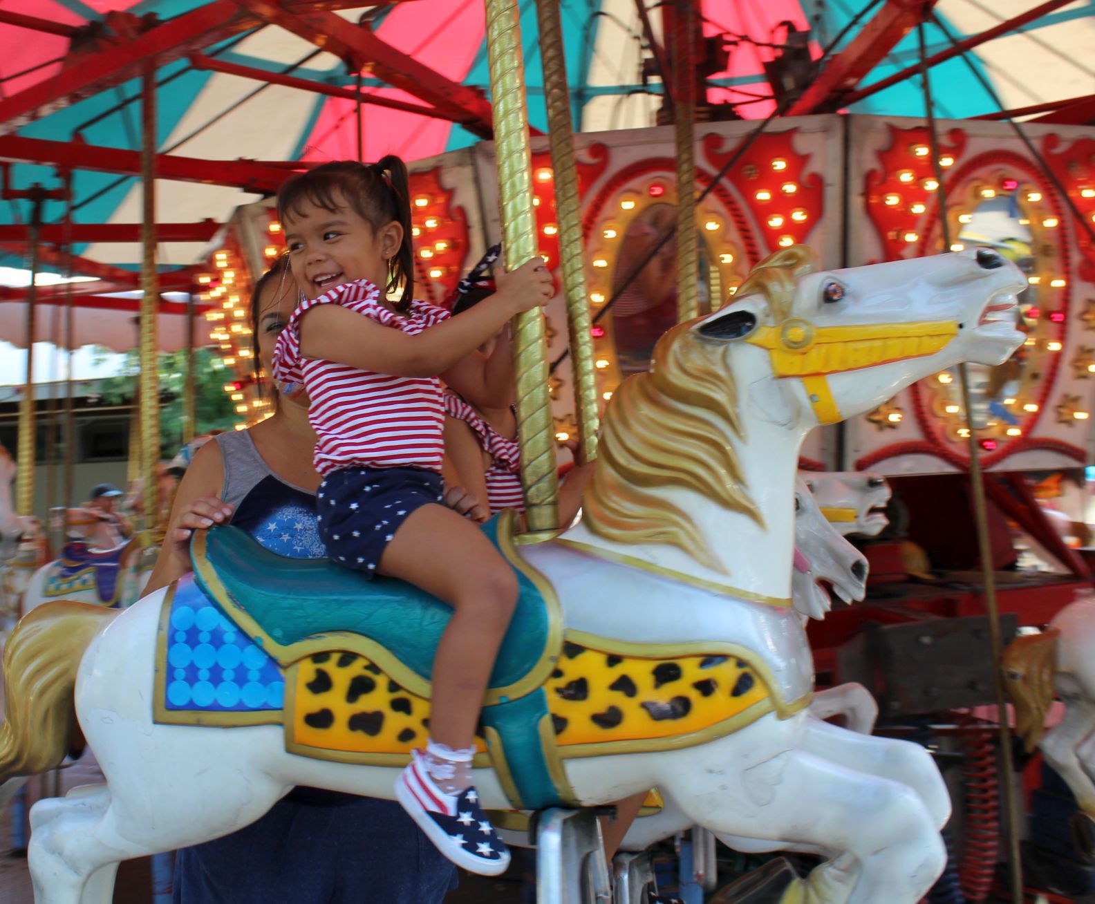 A wild ride at the Napa County Fairgrounds